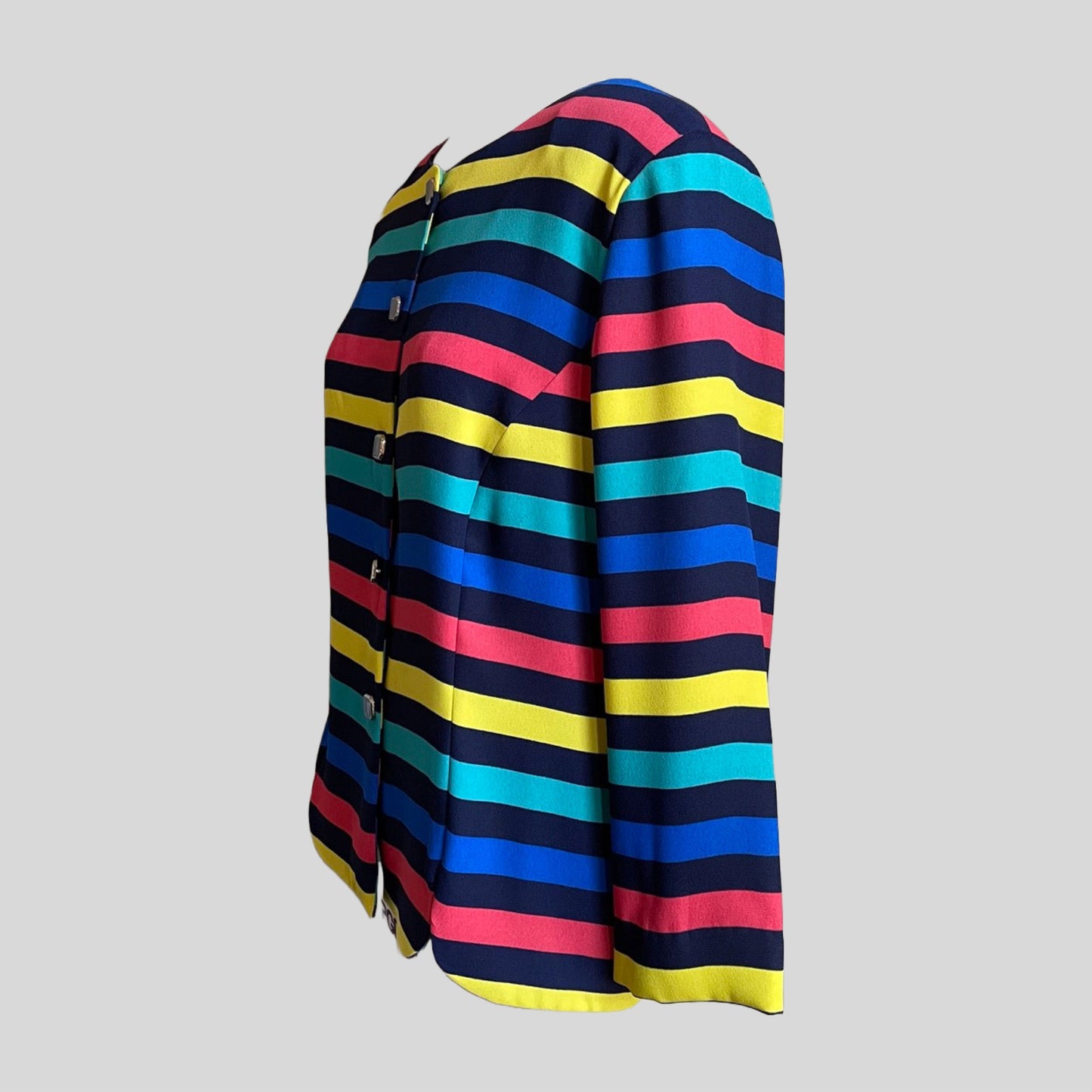 80s/90s Multicolor Striped Top