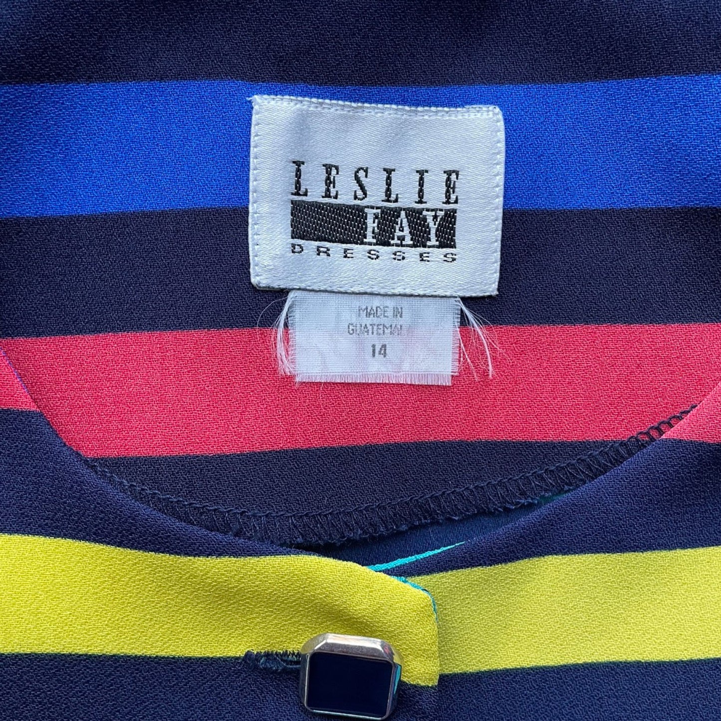 80s/90s Multicolor Striped Top