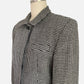 90s Houndstooth 100% Suit Jacket