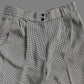 80s/90s Houndstooth High-Waisted Trousers