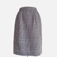 90s Navy and Pastel Pink Pink Houndstooth Plaid Skirt
