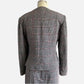 90s Houndstooth Asymmetrical Skirt Suit