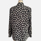 80s Heraldic Print Secretary Top