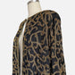 80s Black and Gold Beaded Cardigan