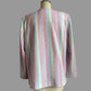 70s Striped Boyfriend Blazer