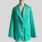 70s Electric Mint Statement Blazer