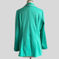 70s Electric Mint Statement Blazer