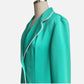 70s Electric Mint Statement Blazer