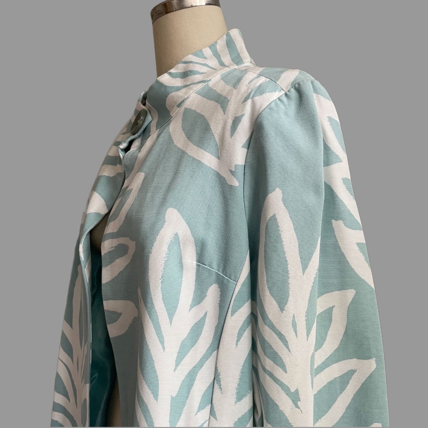 Y2K 100% Mint and White Jacket